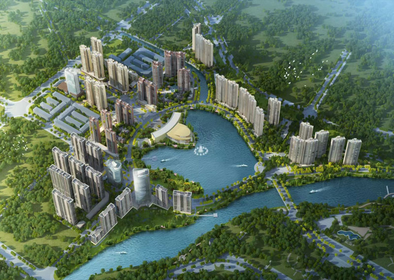 常宁南门湖华侨新城