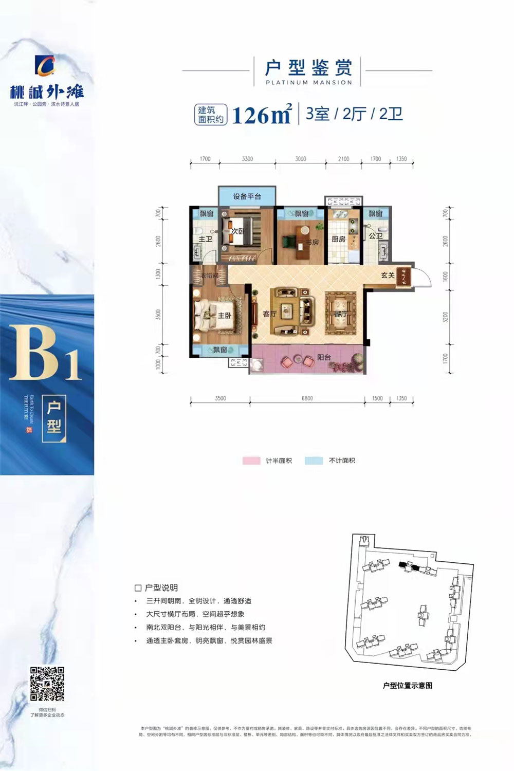 桃源县桃诚外滩B1户型