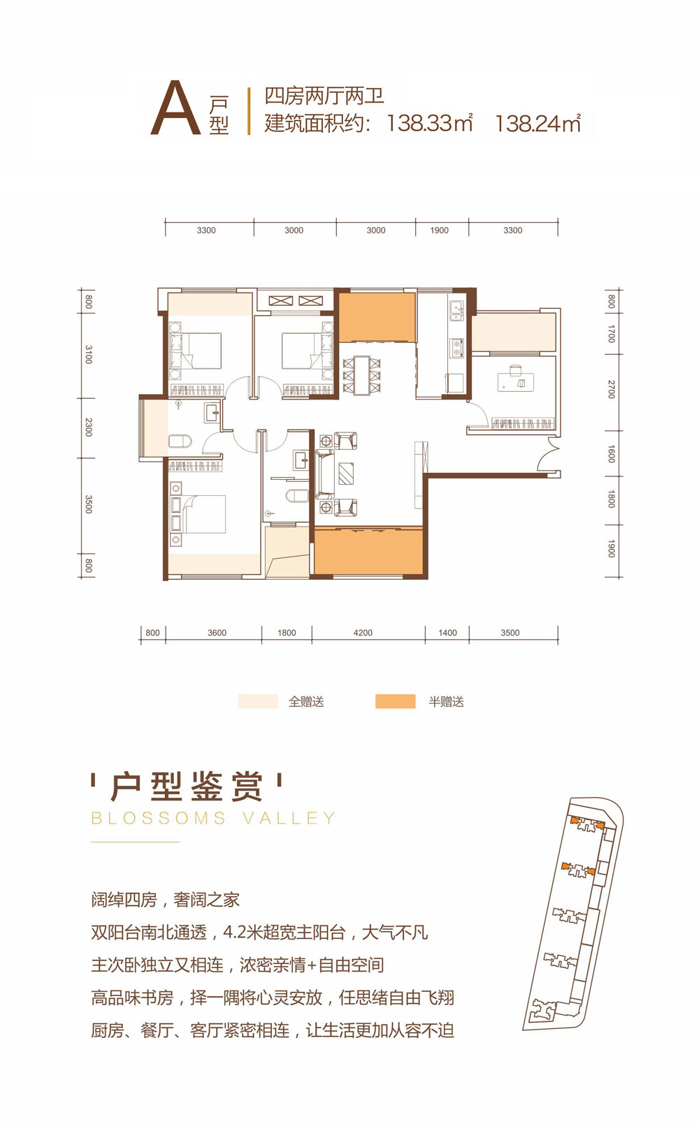 武陵区朝阳时光A户型