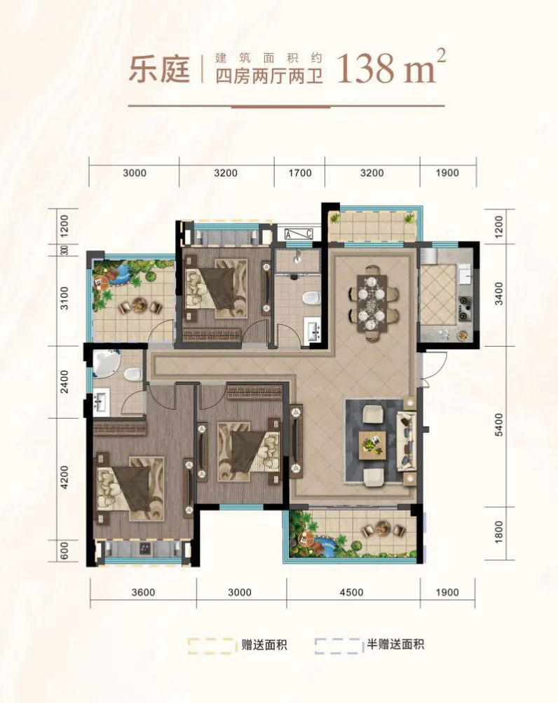 沅江市辉达首府D户型