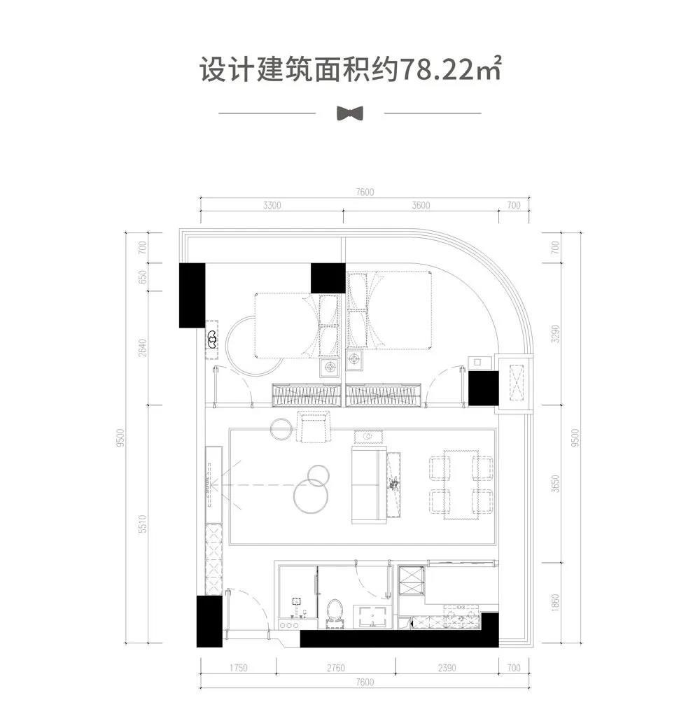 高新区宝基广场F户型