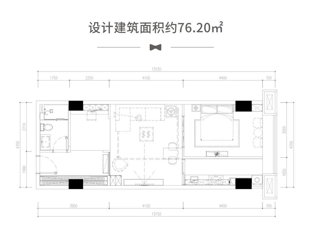 高新区宝基广场E户型