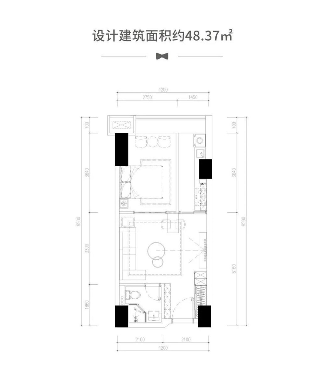 高新区宝基广场B户型