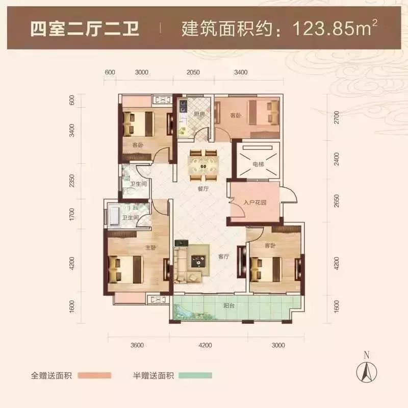岳阳楼区月映南湖B户型