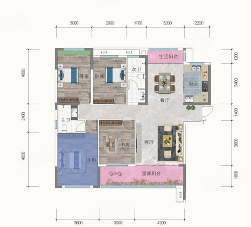 岳阳县新天地半岛公园D户型