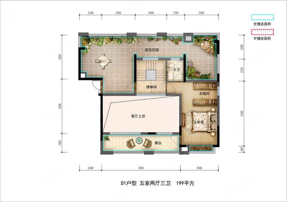 汨罗市金江学府D1户型