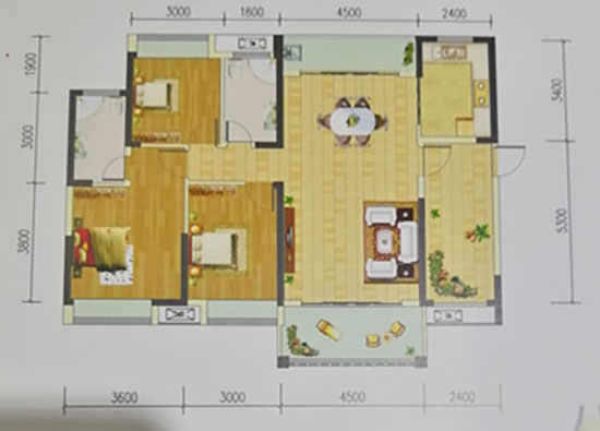 汨罗市港鑫龙城13B户型