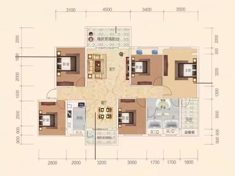 桂阳县金麟府A户型