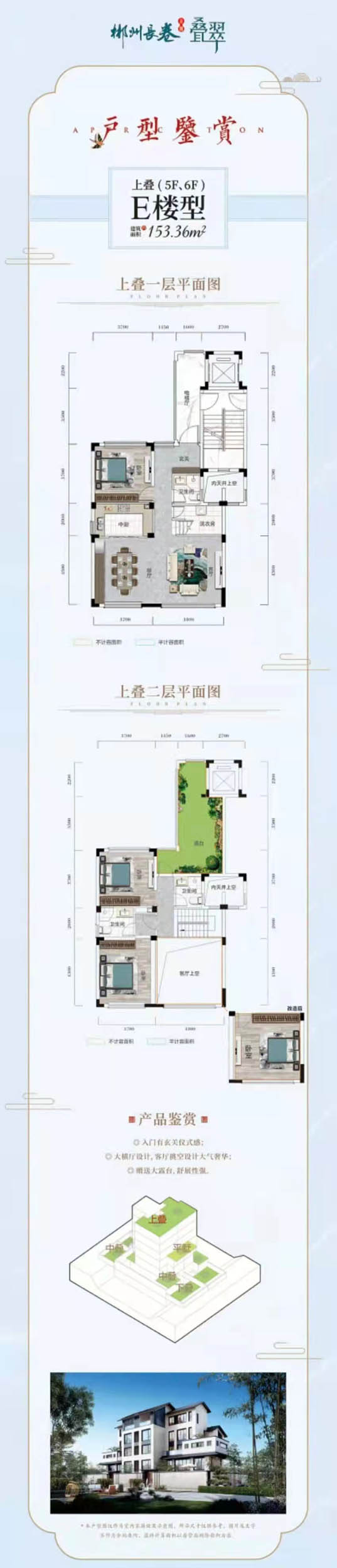 苏仙区长卷二期E楼型上叠