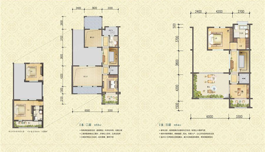 衡阳耀江天鹅堡联排B户型