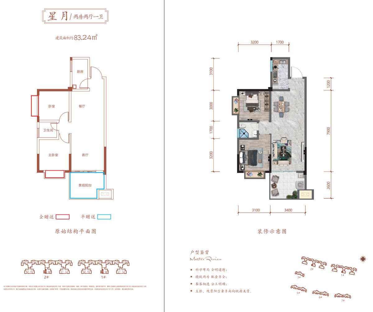 祁东桃花源二期星月户型