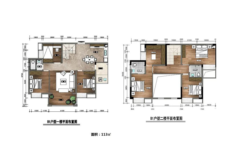 株洲市磐石大院B1户型