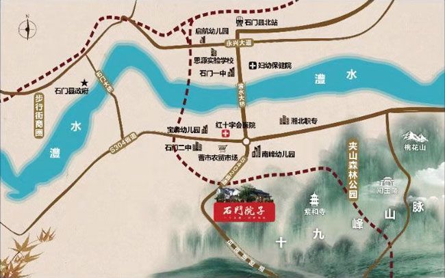 区位图