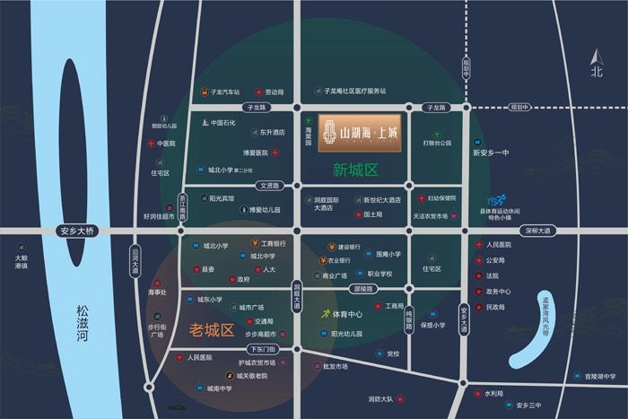 区位图