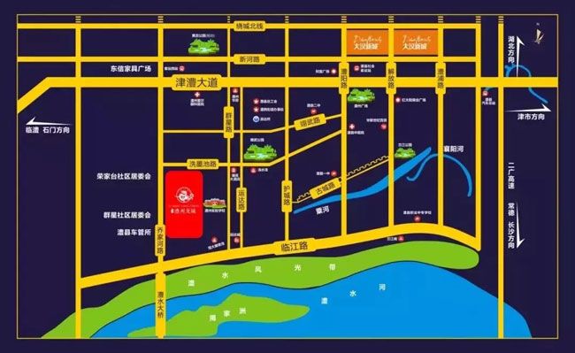 区位图