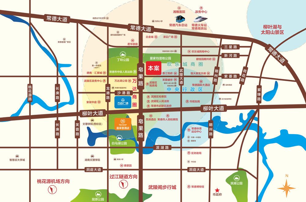 区位图