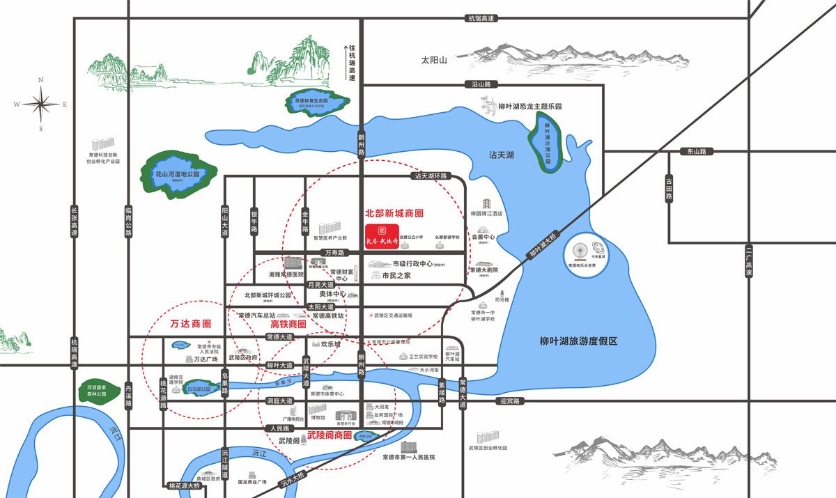 区位图