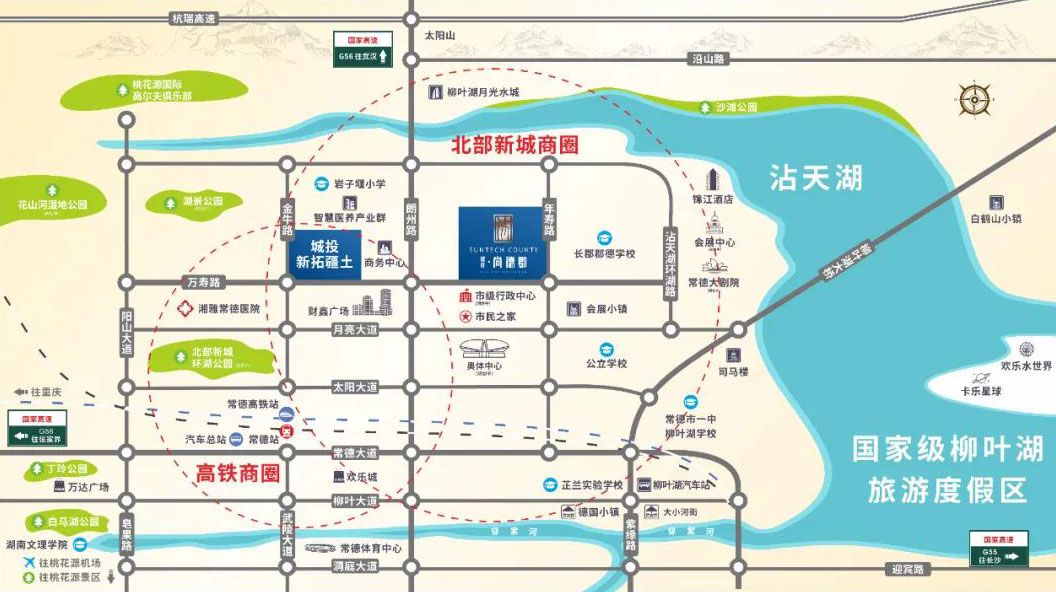 区位图