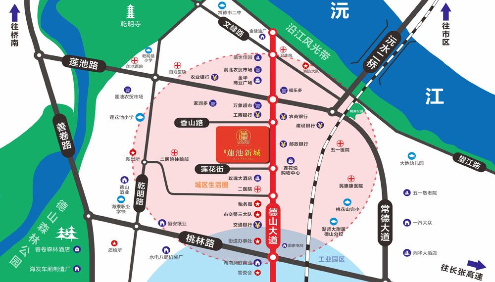 区位图