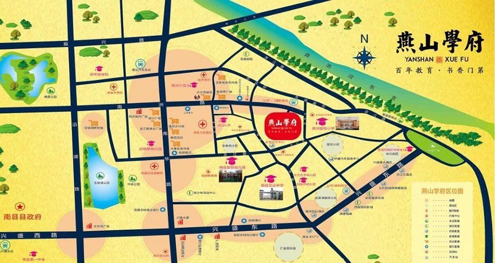 区位图