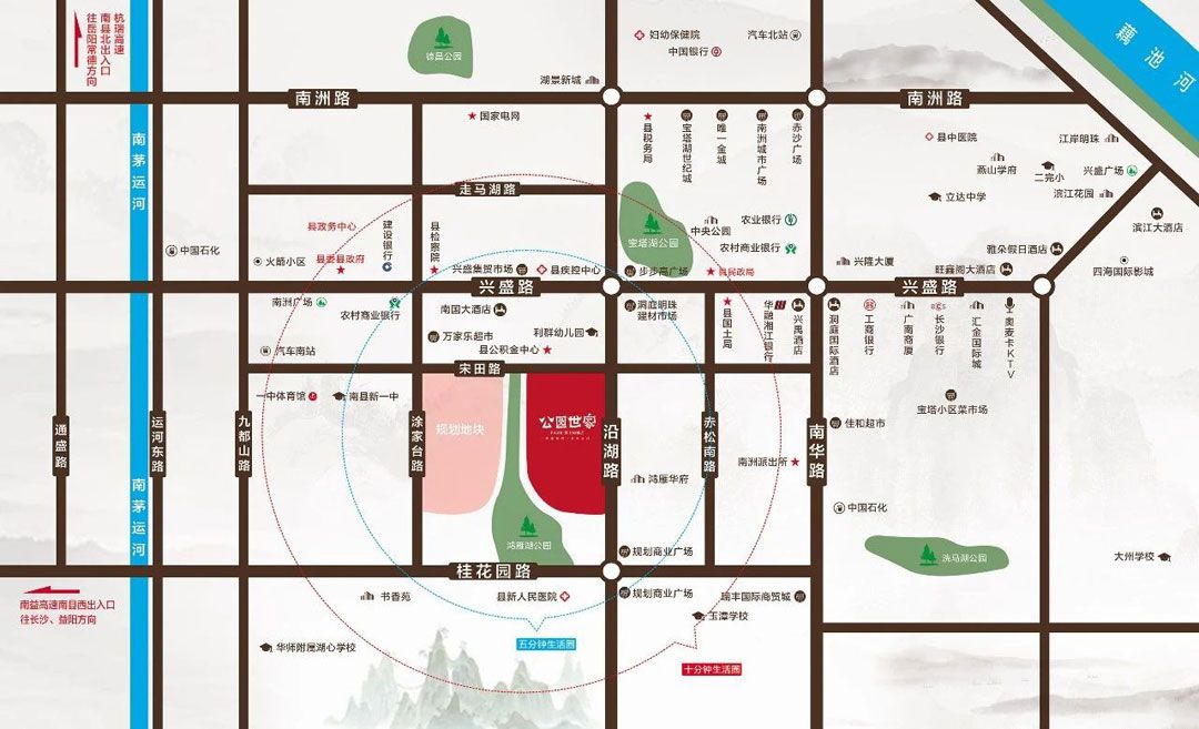 区位图