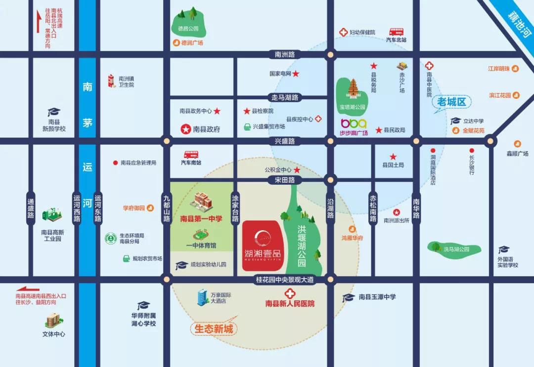 区位图