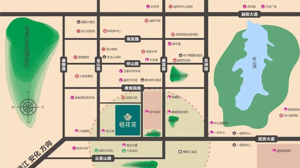 区位图