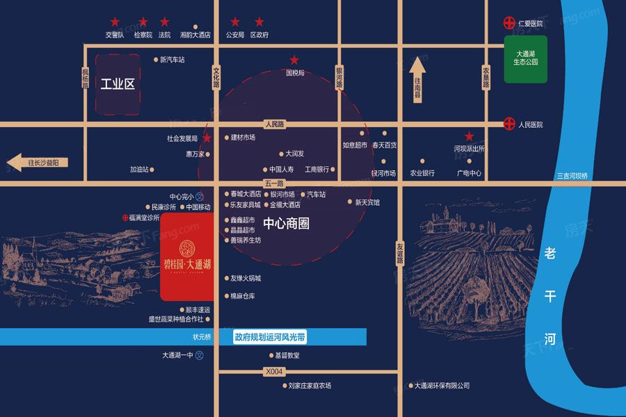 区位图