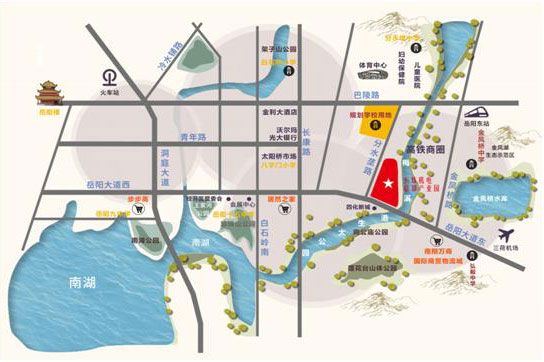区位图