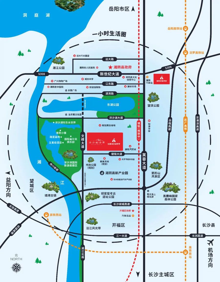 区位图