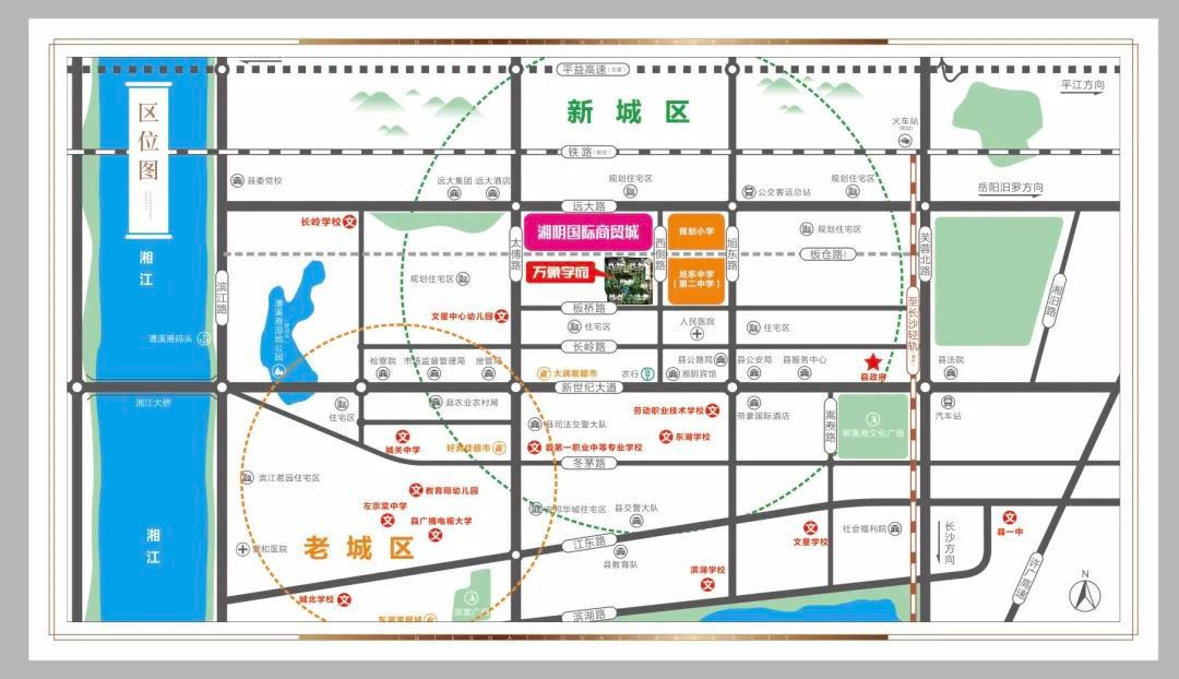 区位图