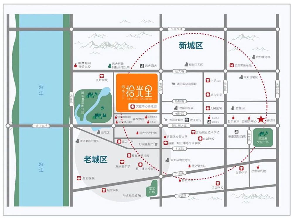 区位图