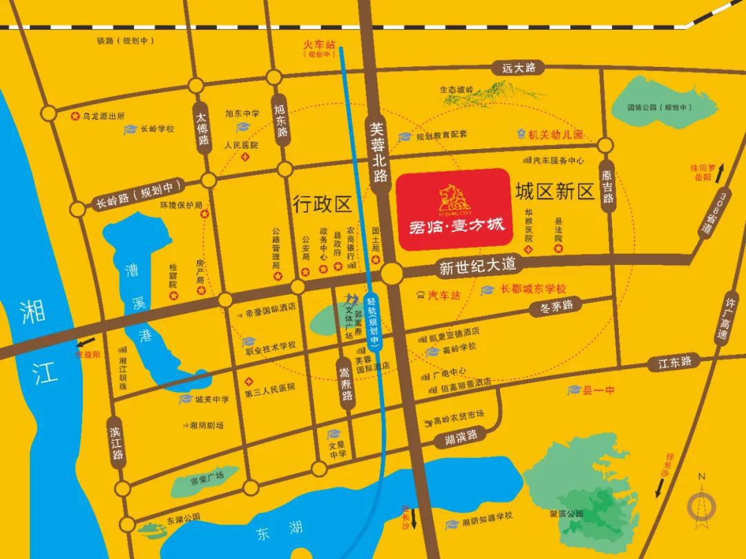 区位图
