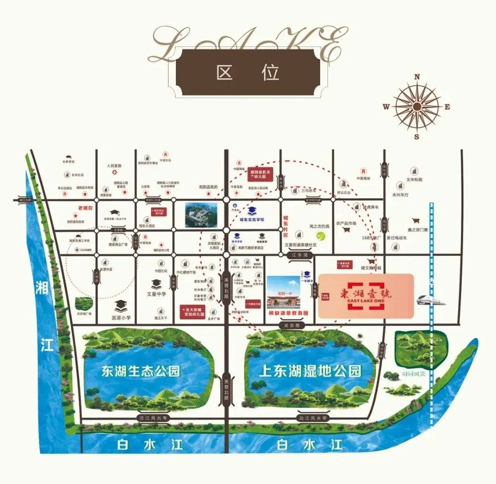 区位图