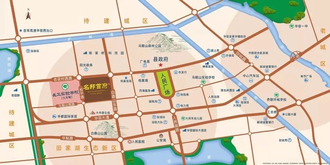 区位图