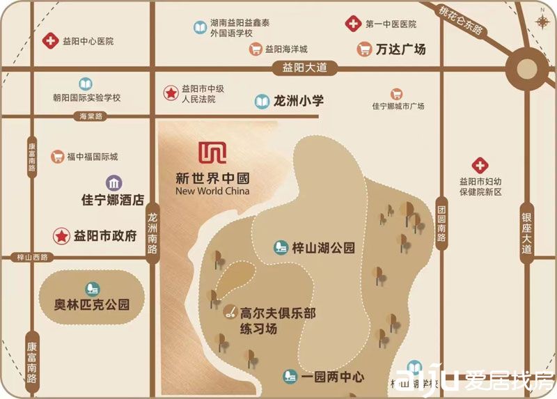 区位图
