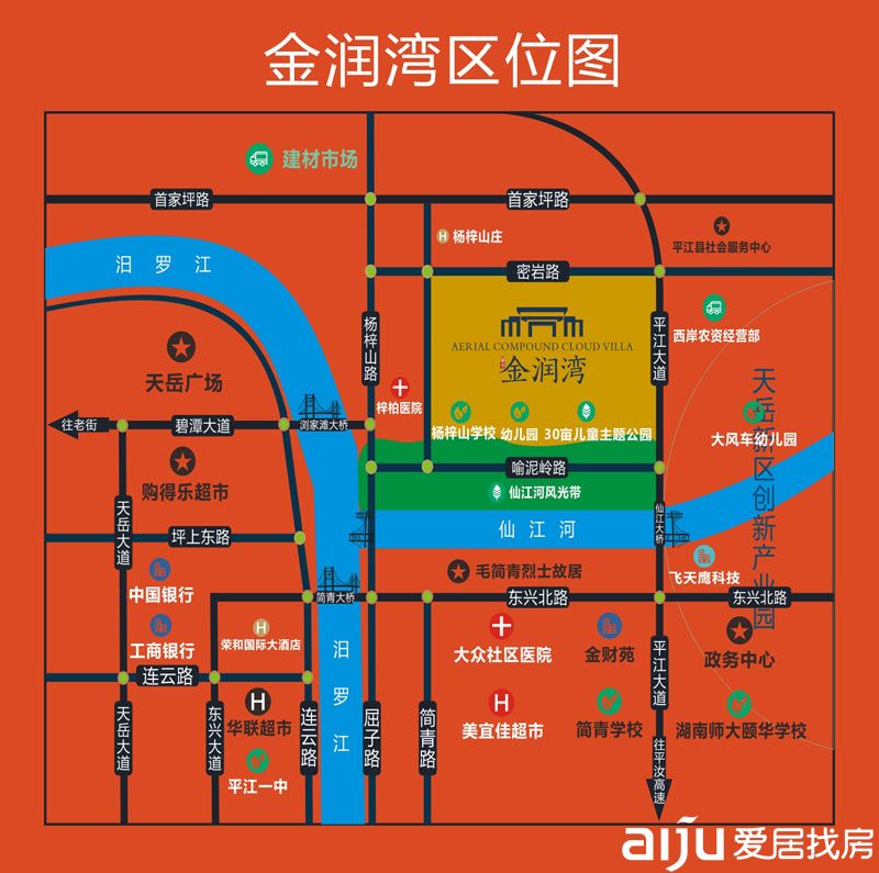 区位图