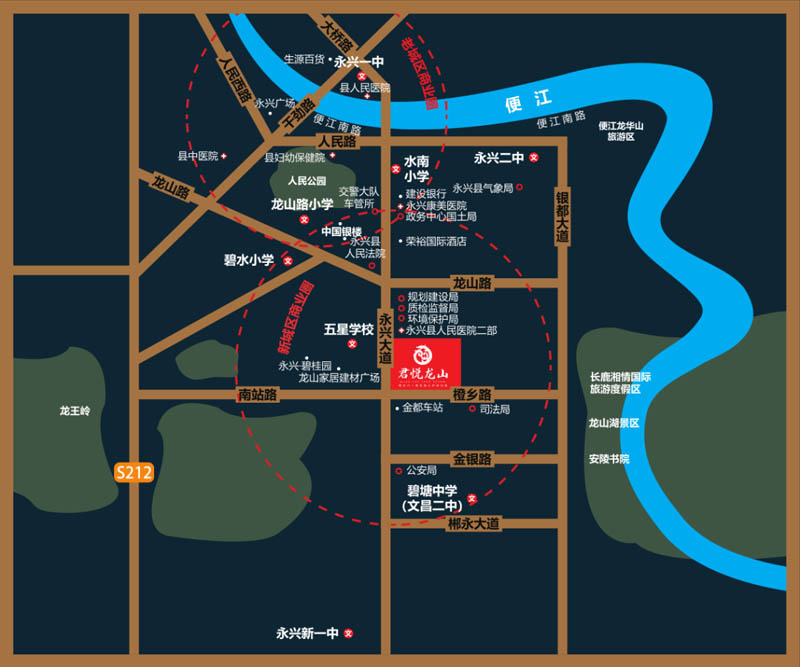 区位图
