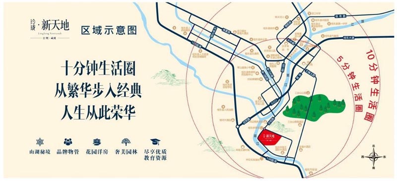区位图