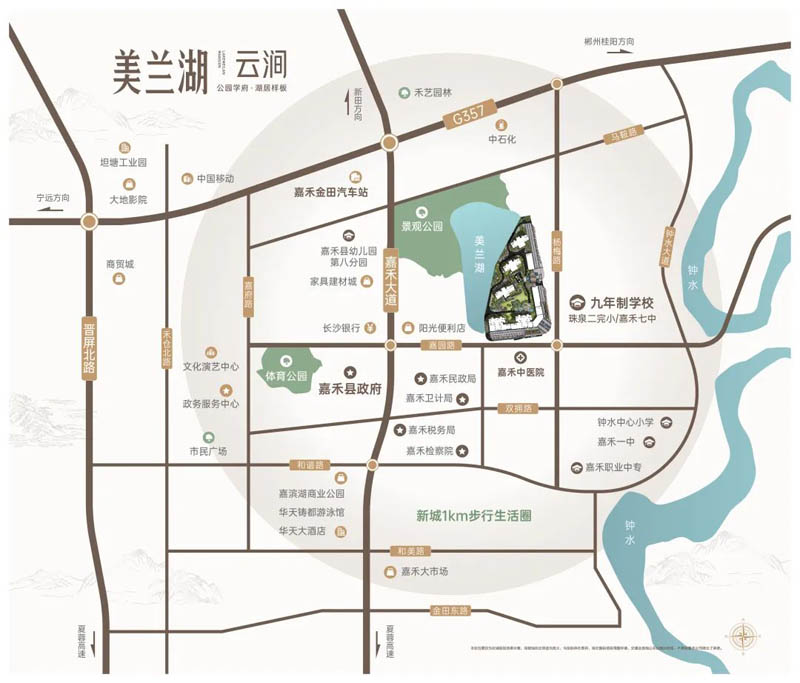 区位图
