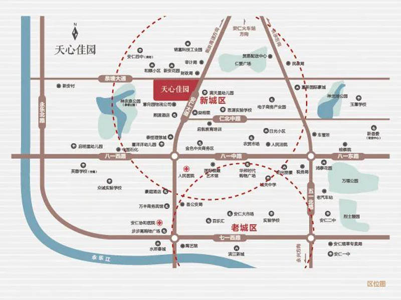 区位图