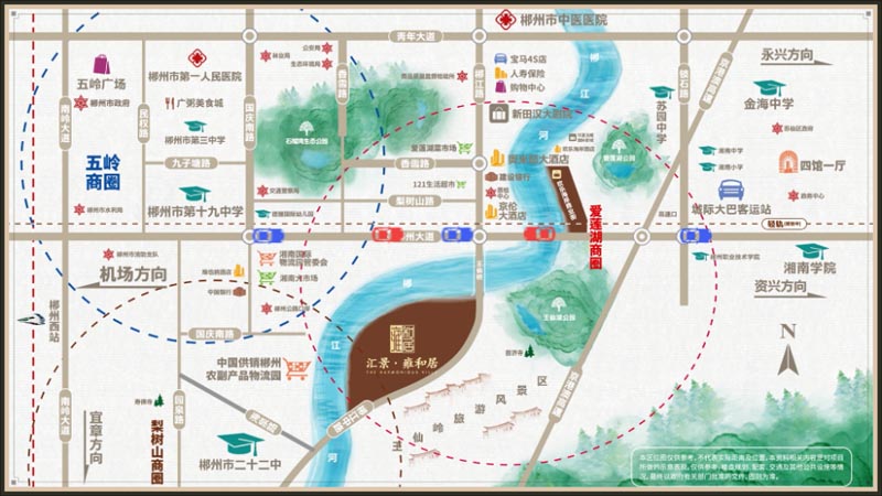 区位图