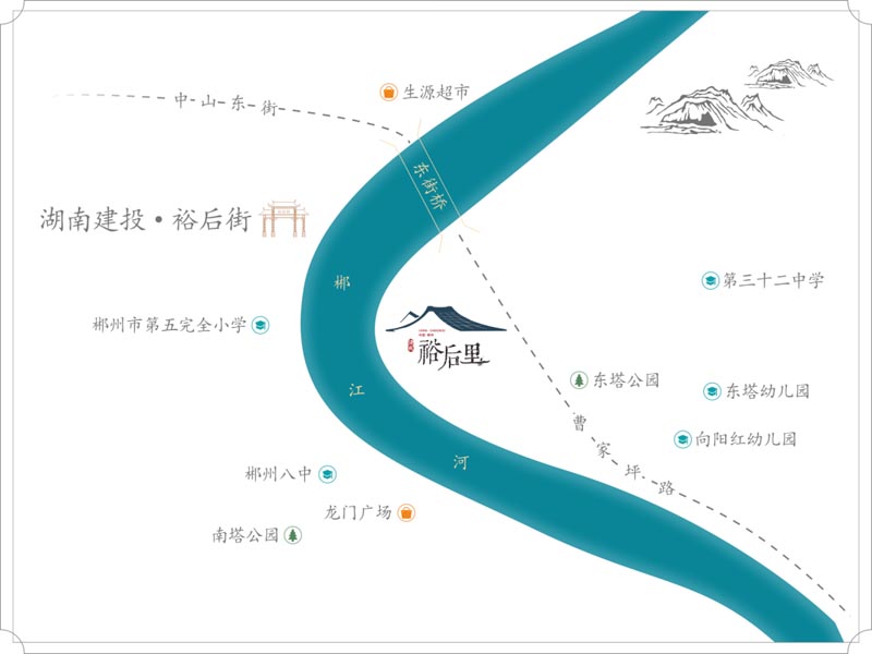 区位图