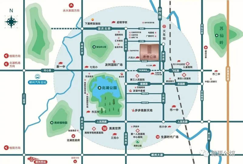 区位图