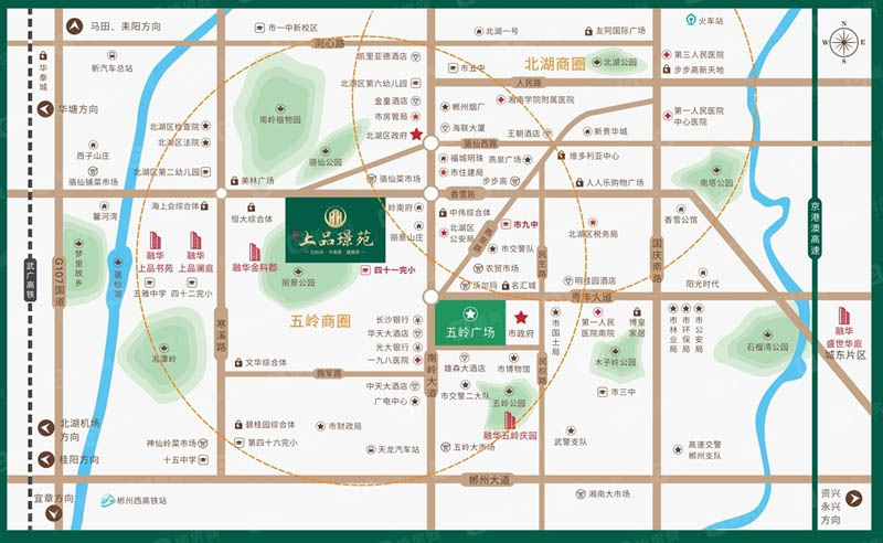 区位图