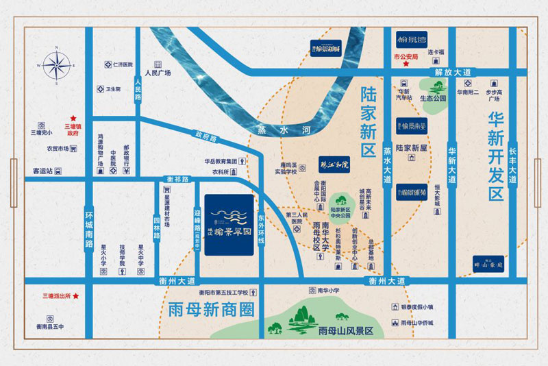区位图