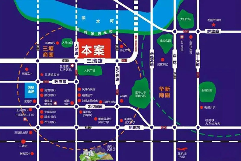 区位图