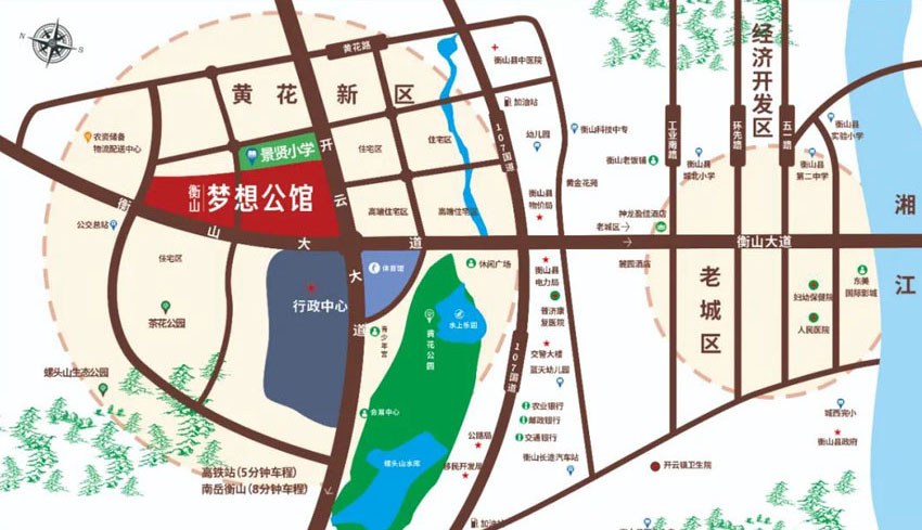区位图