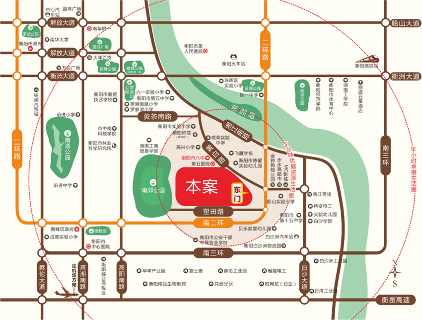 区位图