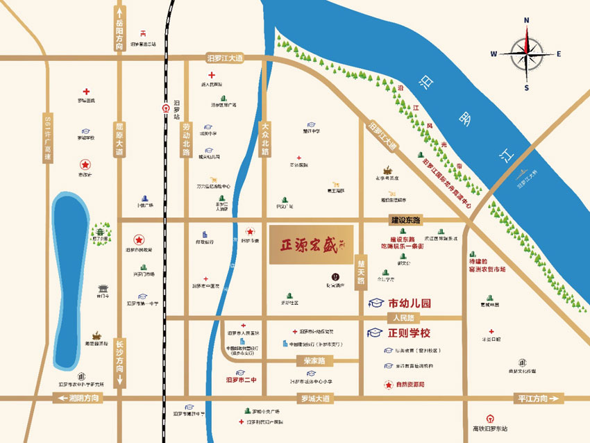 区位图